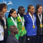 Championnats d’Afrique de natation : Oumy Diop double la mise en or et bat le record national à Oran