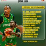 Éliminatoires Mondial basket 2027 : Desagana Diop dévoile sa liste des 12 Lions pour la Fenêtre 4