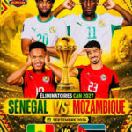 Éliminatoires CAN 2027 : l&rsquo;équipe du Sénégal fera son grand retour au stade Léopold Sédar Senghor face au Mozambique